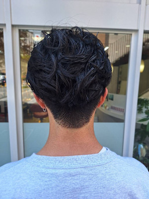 ナチュラルメンズパーマ