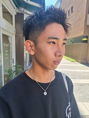 爽やかツーブロック