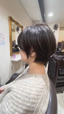 丸みショート♪【髪質改善　錦糸町】