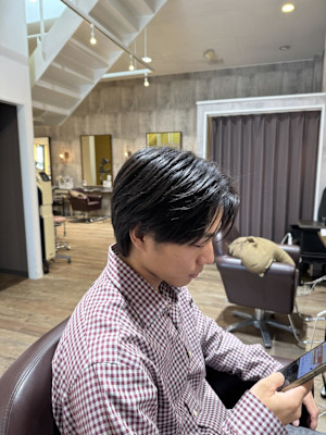 『メンズ』スッキリマッシュ