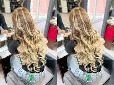 韓国系BIZEカラーエクステ梅田×スタイル