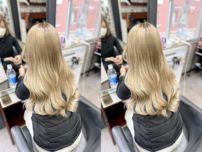 韓国系BIZEカラーエクステ梅田×スタイル