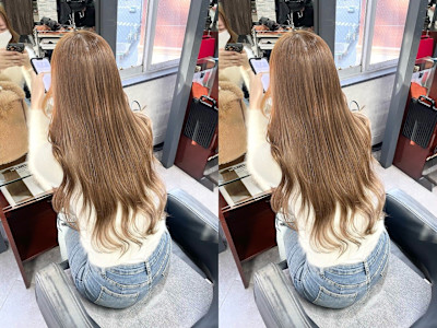 韓国系BIZEカラーエクステ梅田×スタイル