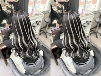 韓国系BIZEカラーエクステ梅田×スタイル