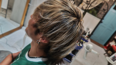 美髪工房「あの日みた夕陽のオレンジ」×スタイル