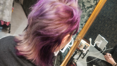 美髪工房「あの日みた夕陽のオレンジ」×スタイル