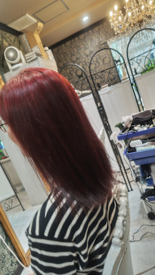 美髪工房「あの日みた夕陽のオレンジ」×スタイル