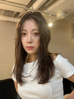 かきあげヘア/レイヤーカット/ワンカール