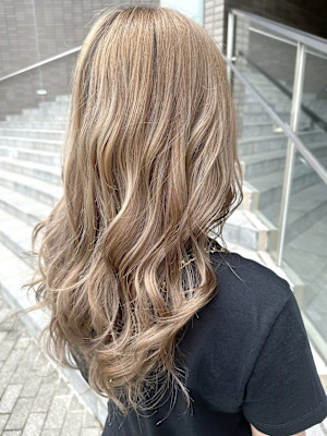 【felice MICHI 石井あすか】ハイライト ブロンド