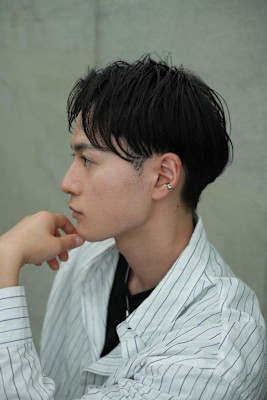 韓国ヘア センターパート 