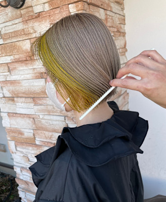 ハイトーンカラー×インナーカラー