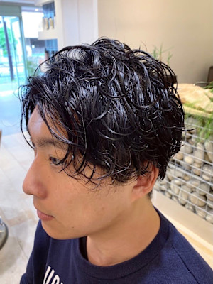 スパイラルパーマ