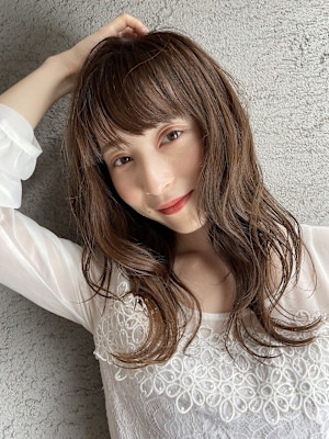 イメチェン☆フェミニン女子☆ナチュラルロング☆【蔵前】