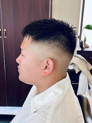 【20代 男性】ロンドンクロップフェード（大宮/バーバー）