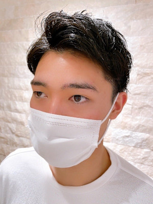 刈り上げメンズショート