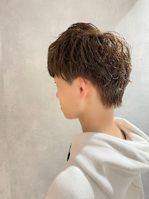 0代30代40代☆パーマを活かしたマッシュショート