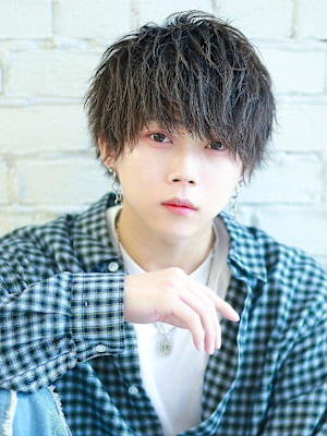 ソフトドライなショートネープウルフ