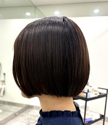 [RATIO 国分寺uruna丸みのあるボブスタイル]