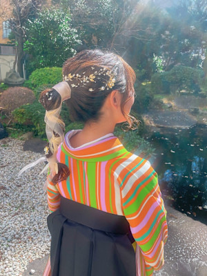 和装ヘアアレンジ