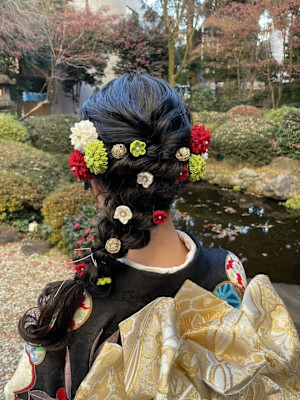 和装ヘアアレンジ
