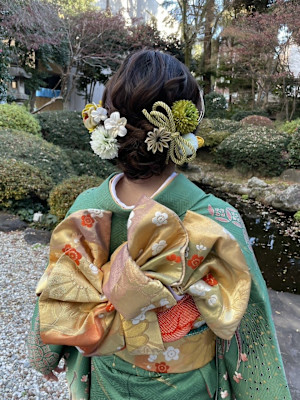 和装ヘアアレンジ