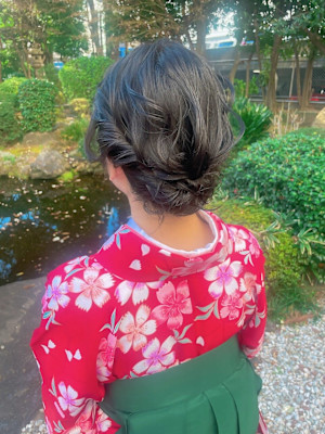 和装ヘアアレンジ