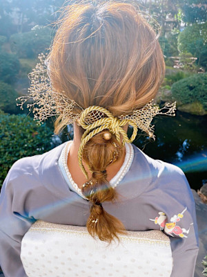 和装ヘアアレンジ