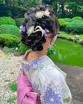 和装ヘアアレンジ