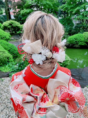 和装ヘアアレンジ