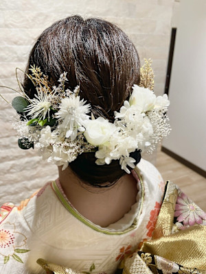 和装ヘアアレンジ