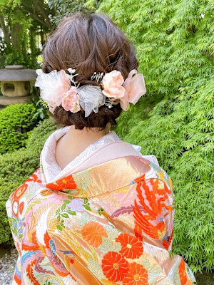 和装ヘアアレンジ
