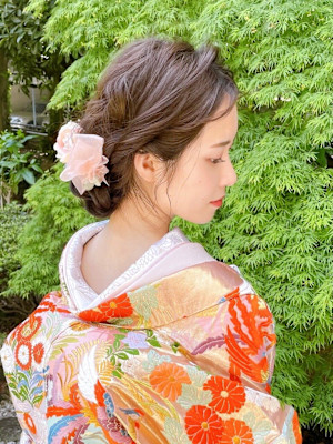 和装ヘアアレンジ