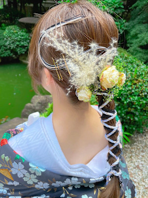 和装ヘアアレンジ