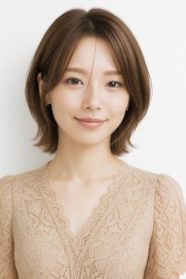 フェミニンくびれボブ