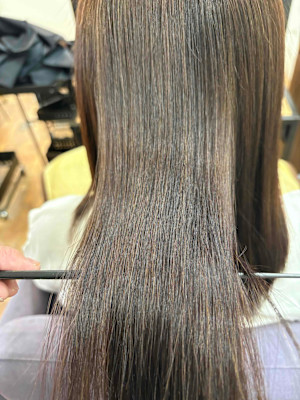 【プレミアム縮毛矯正】髪質改善ストレート