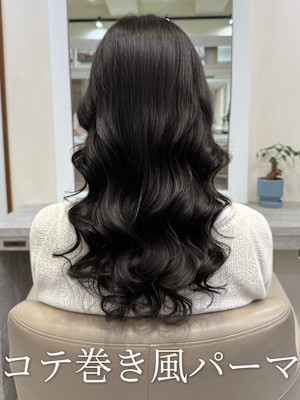 #韓国風パーマ#コテ巻き風パーマ#デジタルパーマ#縮毛矯正
