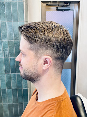 【30代 男性】リアルロンドンショート（大宮/バーバー）