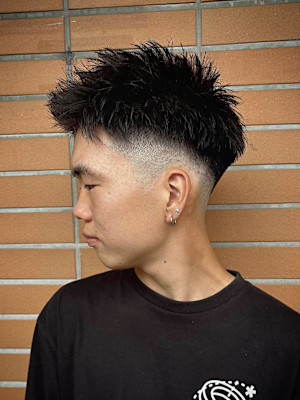 【大村指名】メンズカットスキンフェードショート