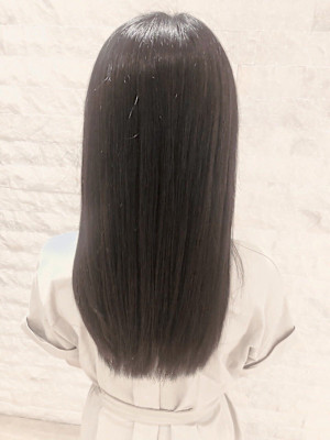 美髪大人ストレートロング