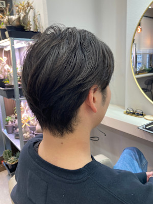 耳出しスッキリツーブロック！