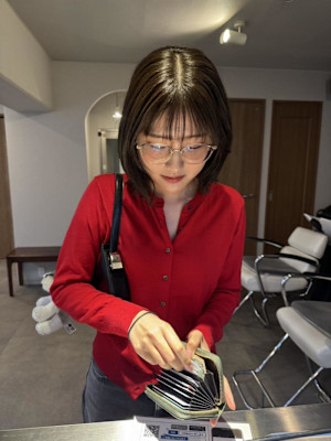 丸みシルエットのナチュラルボブ