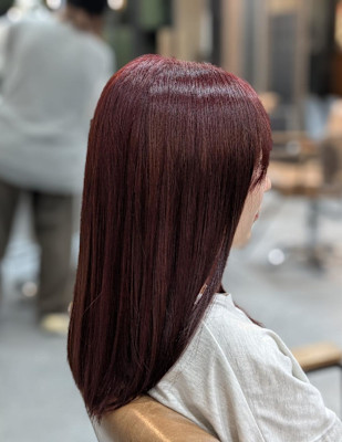 ブリーチ無しダブルカラー