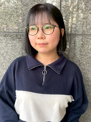 【feliceMICHI 豊田希美】切りっぱなしボブ 暗髪