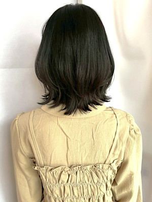 【feliceMICHI 豊田希美】くびれヘア 外ハネ 