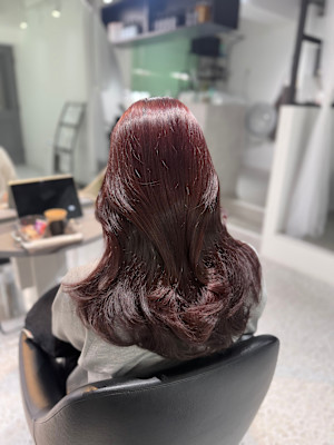 【MIHO】ラベンダーブラウン×ミディアム