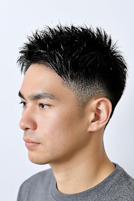 大人社会人ビジネスアップバンク短髪ショート20代30代