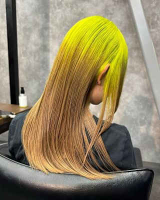 ルーツカラー　デザインカラー　ハイトーン　表参道/原宿