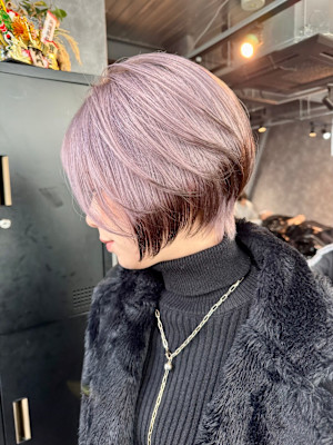 エンドカラー　デザインカラー　ハイトーン　表参道/原宿