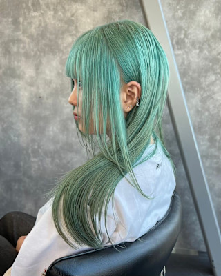 ワントーン　デザインカラー　ハイトーン　表参道/原宿