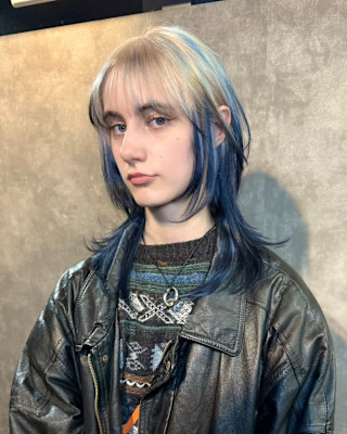 ルーツカラー　デザインカラー　ハイトーン　原宿/表参道